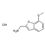 (7-methoxy-1-benzofuran-2-yl)methanamine hydrochloride