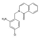 2-[(2-amino-4-chlorophenyl)methyl]-1,2-dihydroisoquinolin-1-one