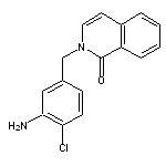 2-[(3-amino-4-chlorophenyl)methyl]-1,2-dihydroisoquinolin-1-one