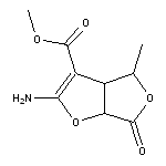 methyl 2-amino-4-methyl-6-oxo-3aH,4H,6H,6aH-furo[2,3-c]furan-3-carboxylate