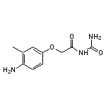 [2-(4-amino-3-methylphenoxy)acetyl]urea