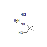 3-Hydrazinyl-2,2-dimethyl-1-propanol Hydrochloride