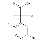 2-amino-2-(5-bromo-2-fluorophenyl)propanoic acid