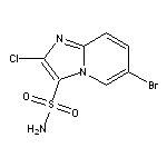 6-bromo-2-chloroimidazo[1,2-a]pyridine-3-sulfonamide