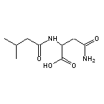 3-carbamoyl-2-(3-methylbutanamido)propanoic acid