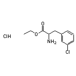 ethyl 2-amino-3-(3-chlorophenyl)propanoate hydrochloride