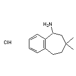 7,7-dimethyl-6,7,8,9-tetrahydro-5H-benzo[7]annulen-5-amine hydrochloride