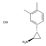 trans-2-(3,4-dimethylphenyl)cyclopropan-1-amine hydrochloride