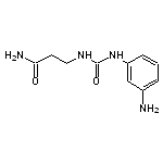 3-{[(3-aminophenyl)carbamoyl]amino}propanamide