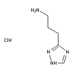 3-(1H-1,2,4-triazol-3-yl)propan-1-amine hydrochloride