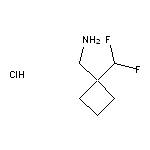 [1-(difluoromethyl)cyclobutyl]methanamine hydrochloride