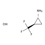 trans-2-(trifluoromethyl)cyclopropan-1-amine hydrochloride