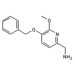 [5-(benzyloxy)-6-methoxypyridin-2-yl]methanamine