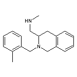 methyl({2-[(2-methylphenyl)methyl]-1,2,3,4-tetrahydroisoquinolin-3-yl}methyl)amine