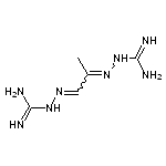 1-{[2-(carbamimidamidoimino)propylidene]amino}guanidine