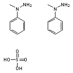 bis(1-methyl-1-phenylhydrazine), sulfuric acid