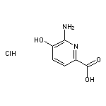 6-amino-5-hydroxypyridine-2-carboxylic acid hydrochloride