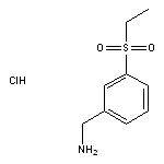 [3-(ethanesulfonyl)phenyl]methanamine hydrochloride