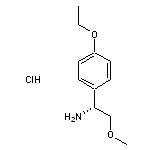 (1R)-1-(4-ethoxyphenyl)-2-methoxyethan-1-amine hydrochloride