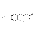 4-(2-aminophenyl)butanoic acid hydrochloride