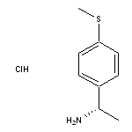 (1S)-1-[4-(methylsulfanyl)phenyl]ethan-1-amine hydrochloride