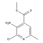 methyl 3-amino-2-chloro-6-methylpyridine-4-carboxylate