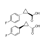 trans-2-(4-Fluorophenyl)cyclopropanecarboxylic Acid