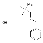 1-(benzyloxy)-2-methylpropan-2-amine hydrochloride