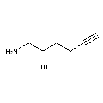 1-aminohex-5-yn-2-ol