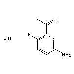 1-(5-amino-2-fluorophenyl)ethan-1-one hydrochloride