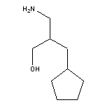 3-amino-2-(cyclopentylmethyl)propan-1-ol