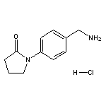 1-[4-(aminomethyl)phenyl]pyrrolidin-2-one hydrochloride