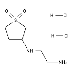 N-(1,1-dioxidotetrahydrothien-3-yl)ethane-1,2-diamine dihydrochloride