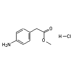 methyl (4-aminophenyl)acetate hydrochloride