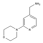 (2-morpholinopyrid-4-yl)methylamine