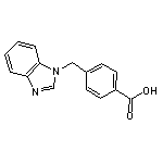 4-(1H-Benzimidazol-1-ylmethyl)benzoic acid