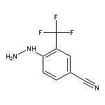 4-hydrazinyl-3-(trifluoromethyl)benzonitrile