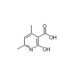 2-hydroxy-4,6-dimethylnicotinic acid