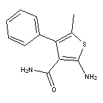 2-amino-5-methyl-4-phenylthiophene-3-carboxamide