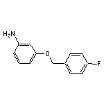 3-[(4-fluorobenzyl)oxy]aniline