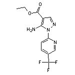 Ethyl 5-amino-1-[5-(trifluoromethyl)pyridin-2-yl]-1h-pyrazole-4-carboxylate