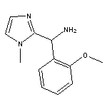 (2-methoxyphenyl)(1-methyl-1H-imidazol-2-yl)methylamine