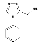 (4-phenyl-4H-1,2,4-triazol-3-yl)methylamine