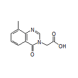 2-(8-Methyl-4-oxoquinazolin-3(4H)-yl)acetic Acid