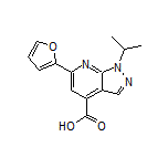 6-(2-Furyl)-1-isopropylpyrazolo[3,4-b]pyridine-4-carboxylic Acid