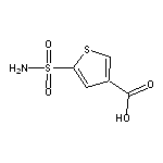 5-Sulfamoylthiophene-3-carboxylic Acid