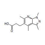 3-(1,3,4,6-tetramethyl-1H-pyrazolo[3,4-b]pyridin-5-yl)propanoic acid