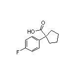 1-(4-fluorophenyl)cyclopentanecarboxylic acid