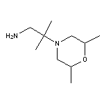 2-(2,6-dimethylmorpholin-4-yl)-2-methylpropan-1-amine