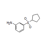 3-(Cyclopentylsulfonyl)aniline